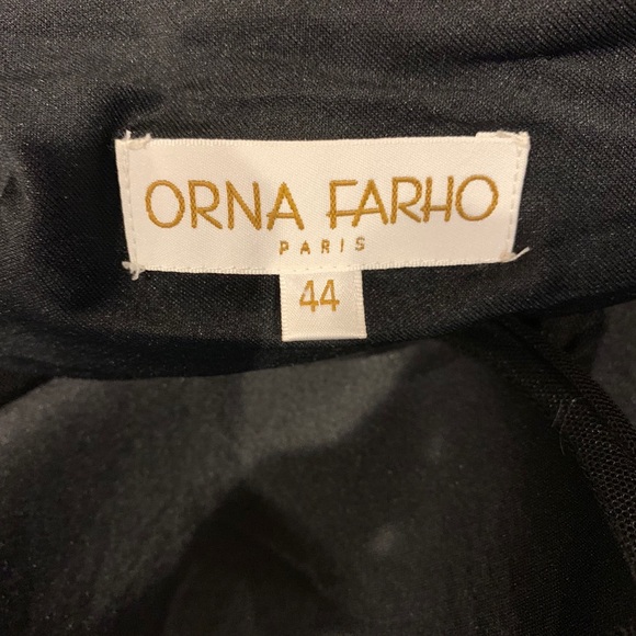 Orna Farho Black Haltered Dress - Picture 8 of 8